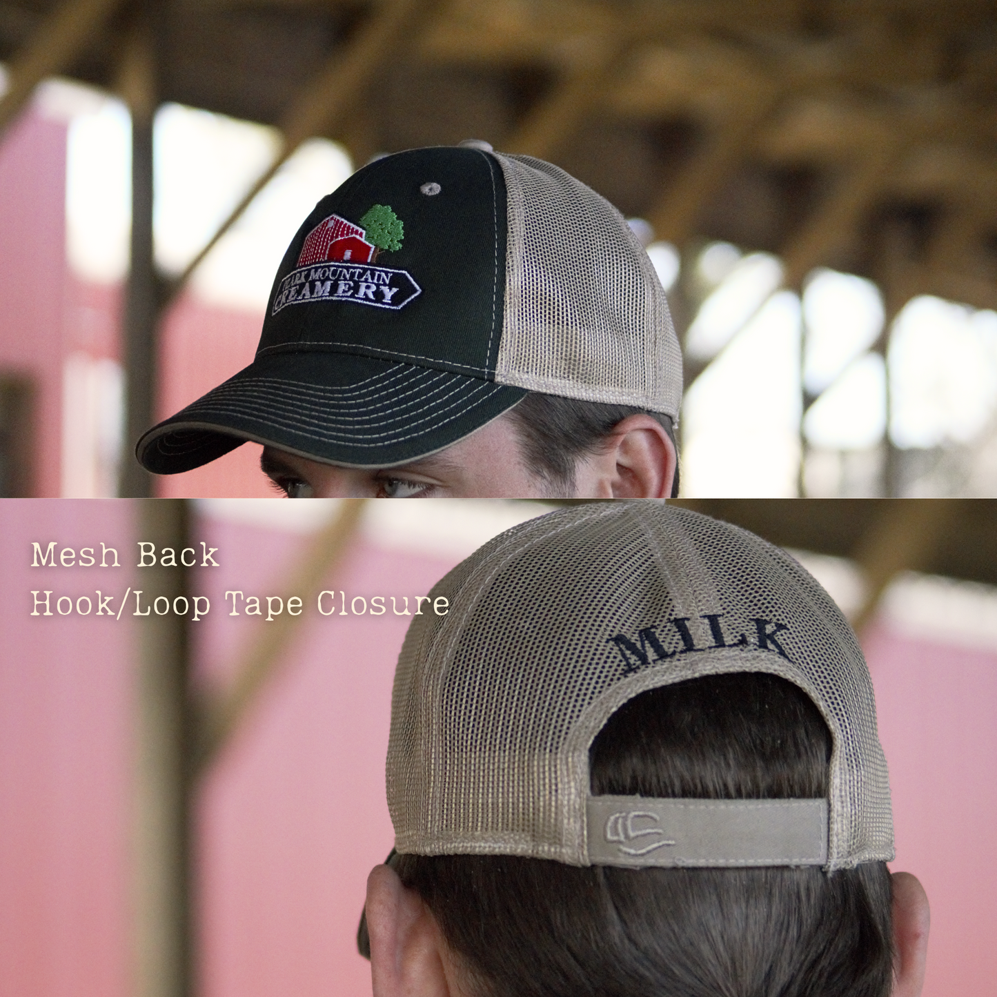 Green/Tan Embroidered OMC Cap