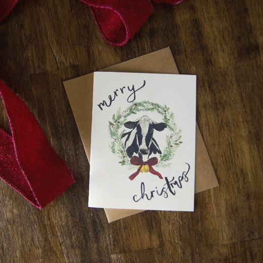 Watercolor Christmas Greeting Cards