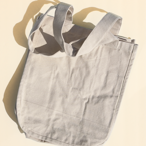 "Local. Natural. Fresh." Reusable Grocery Tote Bag