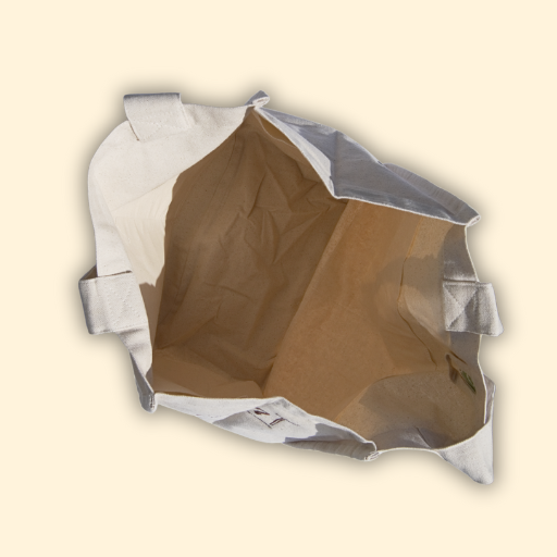 "Local. Natural. Fresh." Reusable Grocery Tote Bag