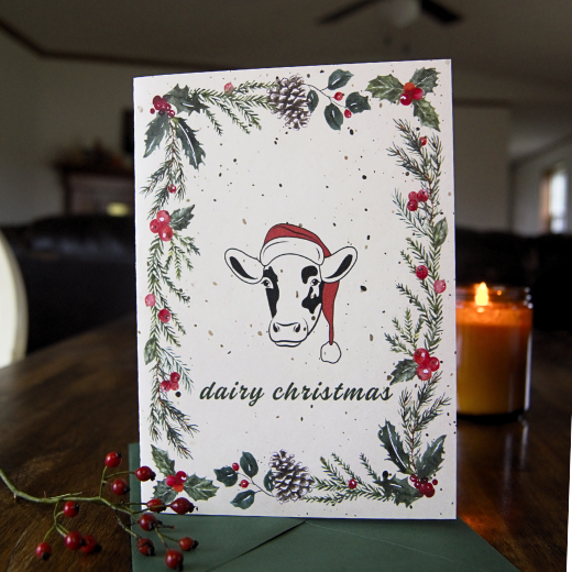 Dairy Christmas Card