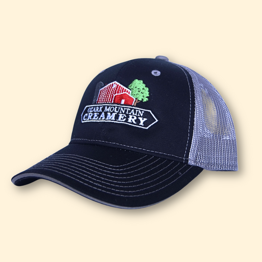 Black/Grey Embroidered OMC Cap